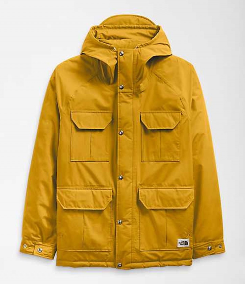 Paperova Bunda The North Face ThermoBall™ DryVent™ Panske Žlté Hnede | 2934170-KJ