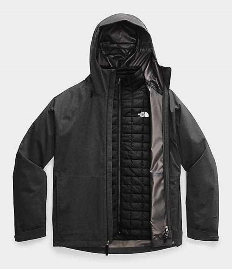 Paperova Bunda The North Face ThermoBall™ Eco Panske Tmavo Siva Čierne | 7569021-NF