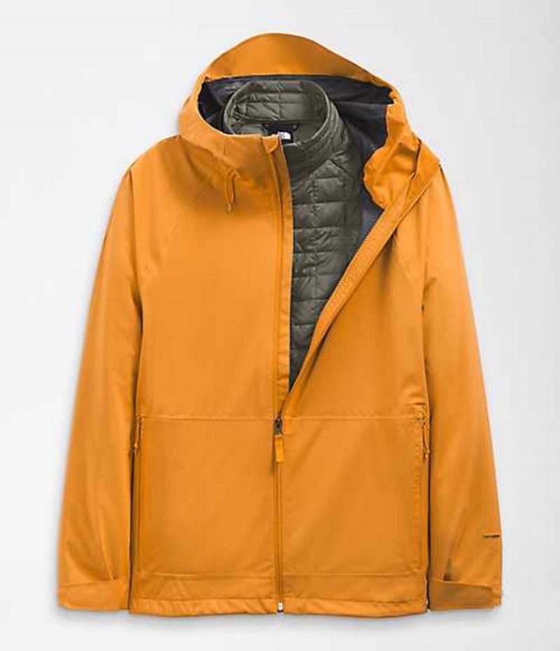 Paperova Bunda The North Face ThermoBall™ Eco Panske Žlté Zelene | 2490861-GJ