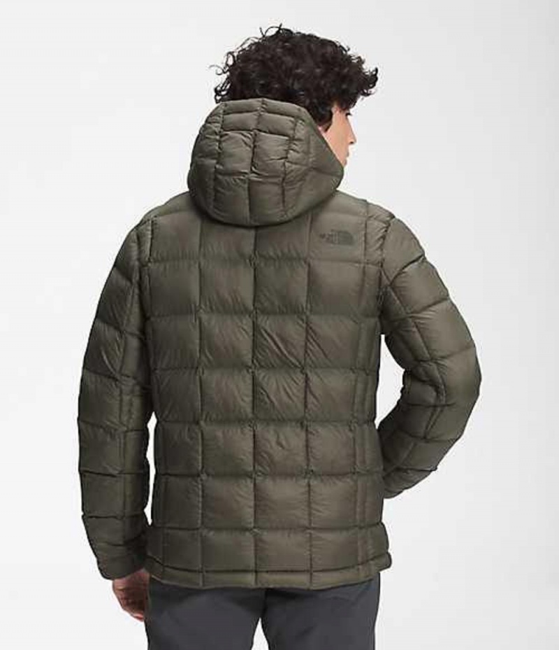 Paperova Bunda The North Face ThermoBall™ Super Panske Siva Hnede Zelene | 4239170-TH