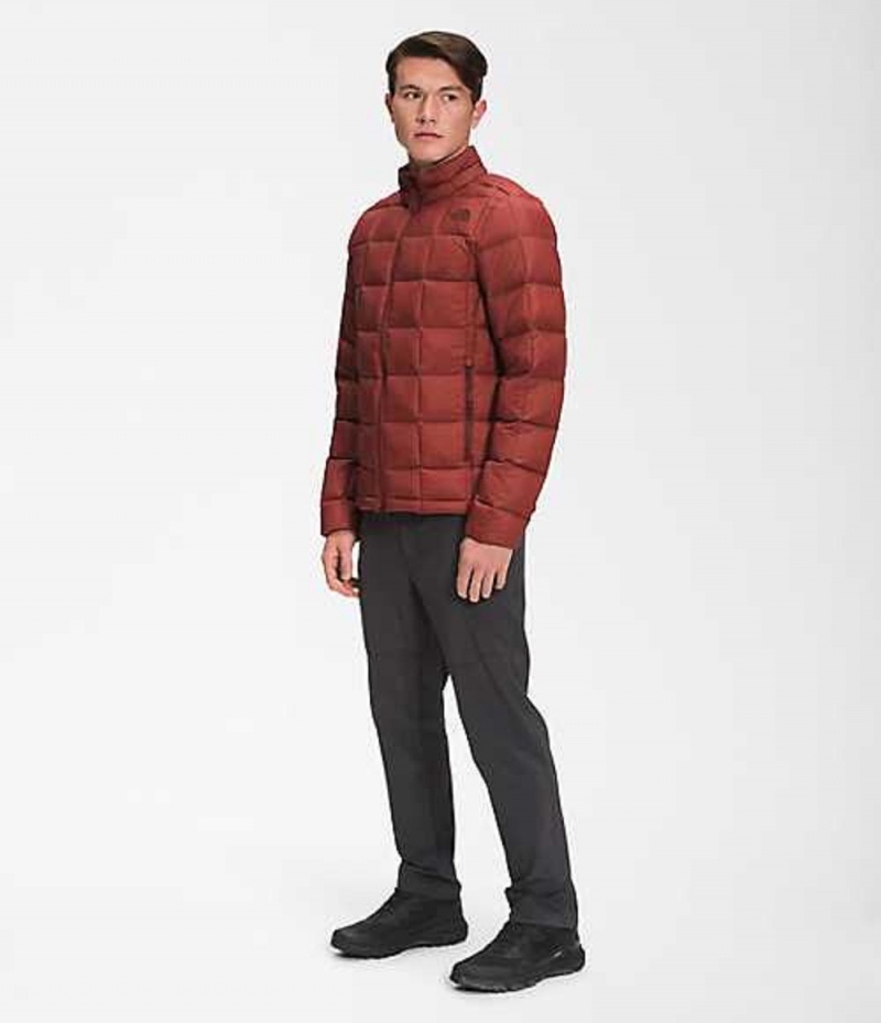 Paperova Bunda The North Face ThermoBall™ Super Panske Červené | 1843697-EJ