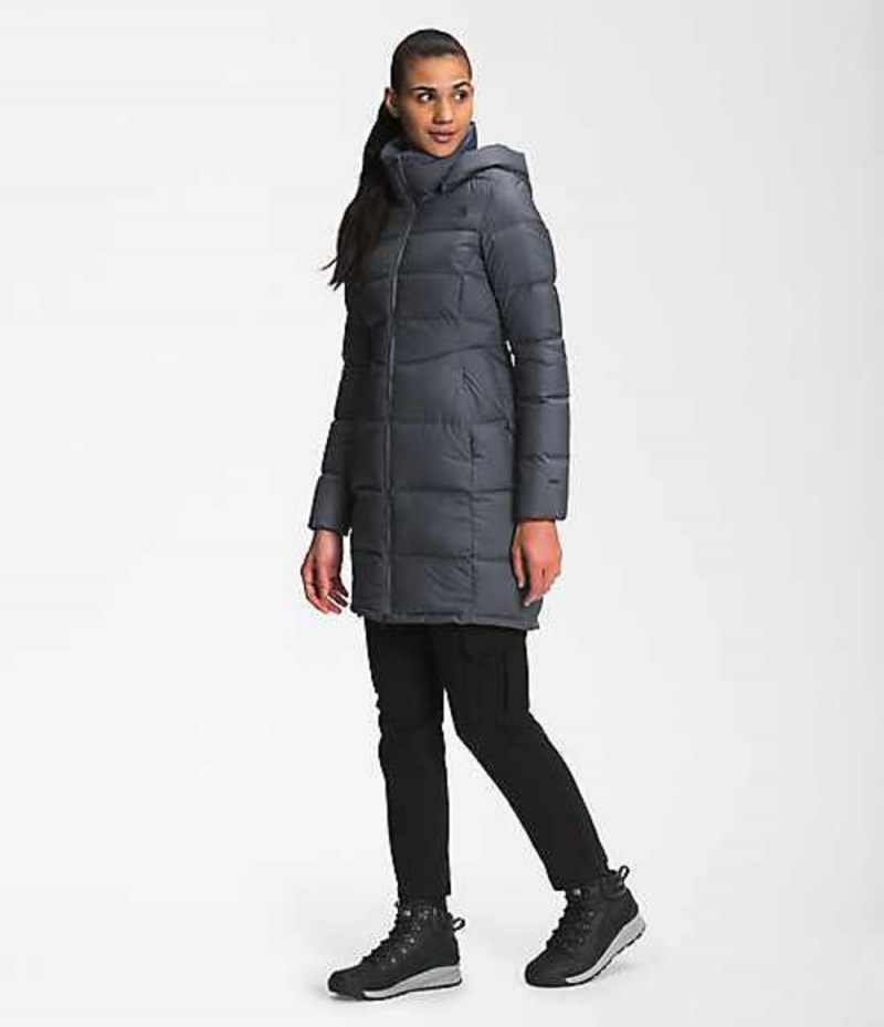 Parka The North Face Metropolis Damske Siva | 5089172-QJ