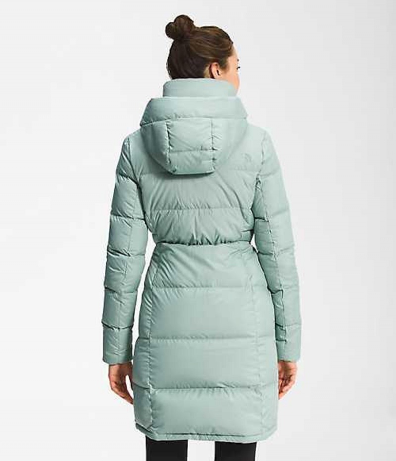 Parka The North Face Metropolis Damske Zelene | 6425390-KA