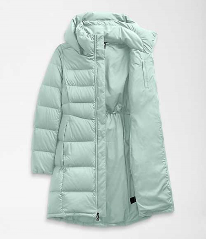 Parka The North Face Metropolis Damske Zelene | 6425390-KA