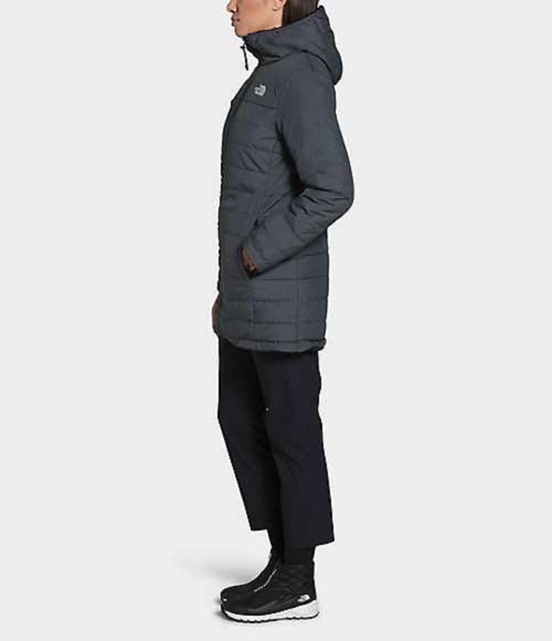 Parka The North Face Mossbud Damske Siva Čierne | 3248091-IM