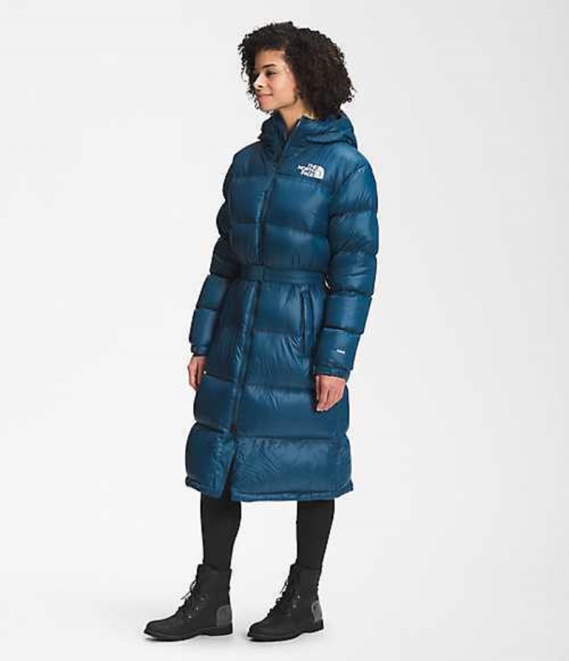 Parka The North Face Nuptse Damske Modre | 7084692-BS