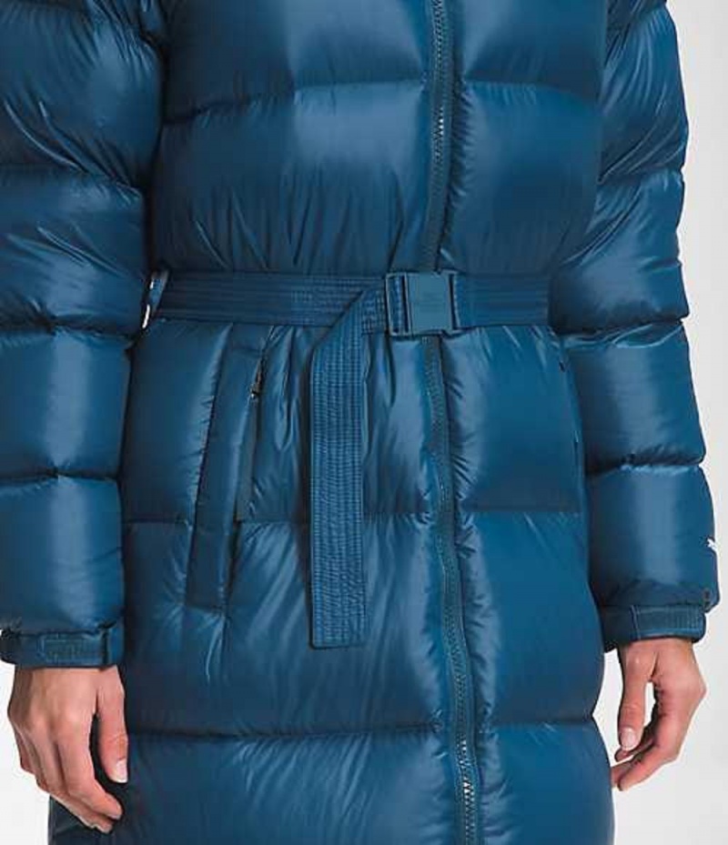 Parka The North Face Nuptse Damske Modre | 7084692-BS