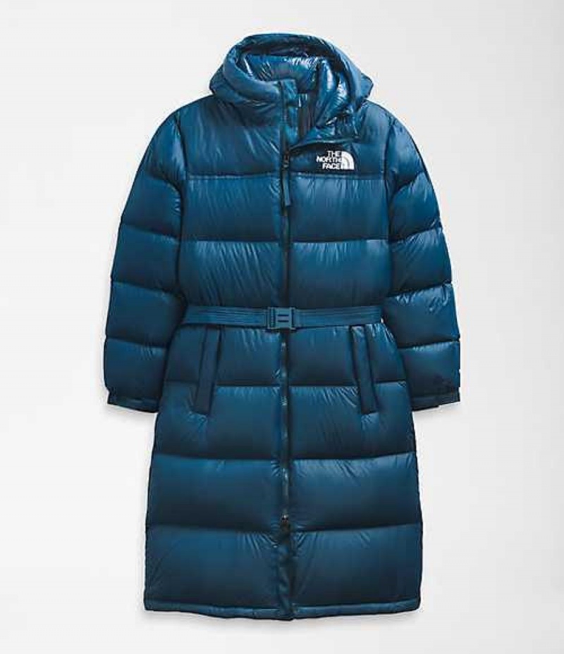 Parka The North Face Nuptse Damske Modre | 7084692-BS