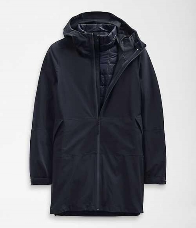 Parka The North Face ThermoBall™ Eco Damske Námornícka Modrá | 5948716-FZ