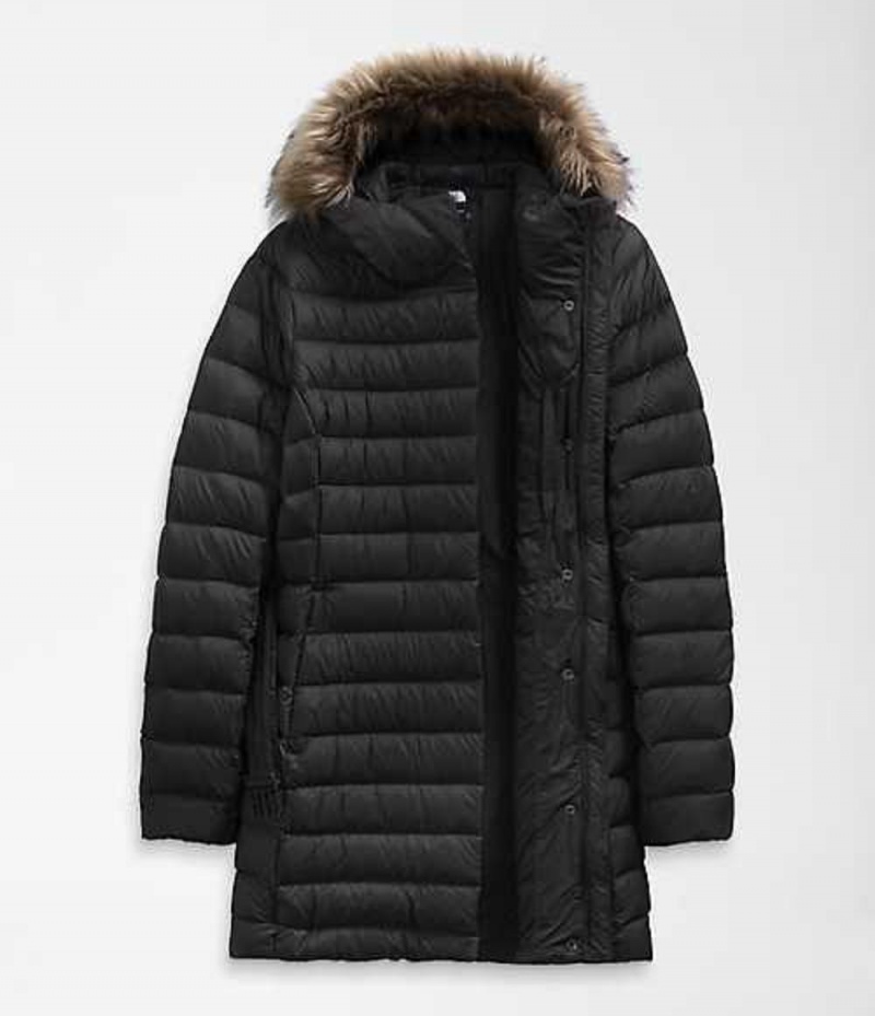 Parka The North Face Transverse Belted Damske Čierne | 7123046-UT