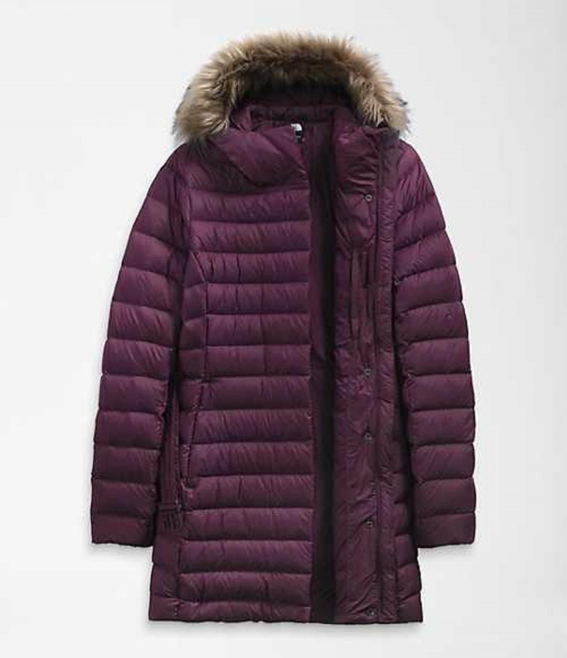 Parka The North Face Transverse Belted Damske Bordove | 2084953-SG