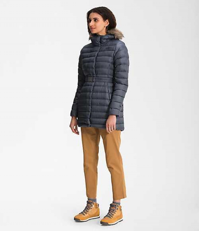 Parka The North Face Transverse Belted Damske Siva | 4928506-IW