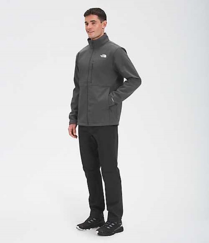 Softshellová Bunda The North Face Apex Bionic Panske Tmavo Siva | 0815469-IF