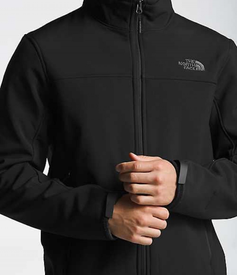 Softshellová Bunda The North Face Apex Chromium Thermal Panske Čierne | 6170583-PE