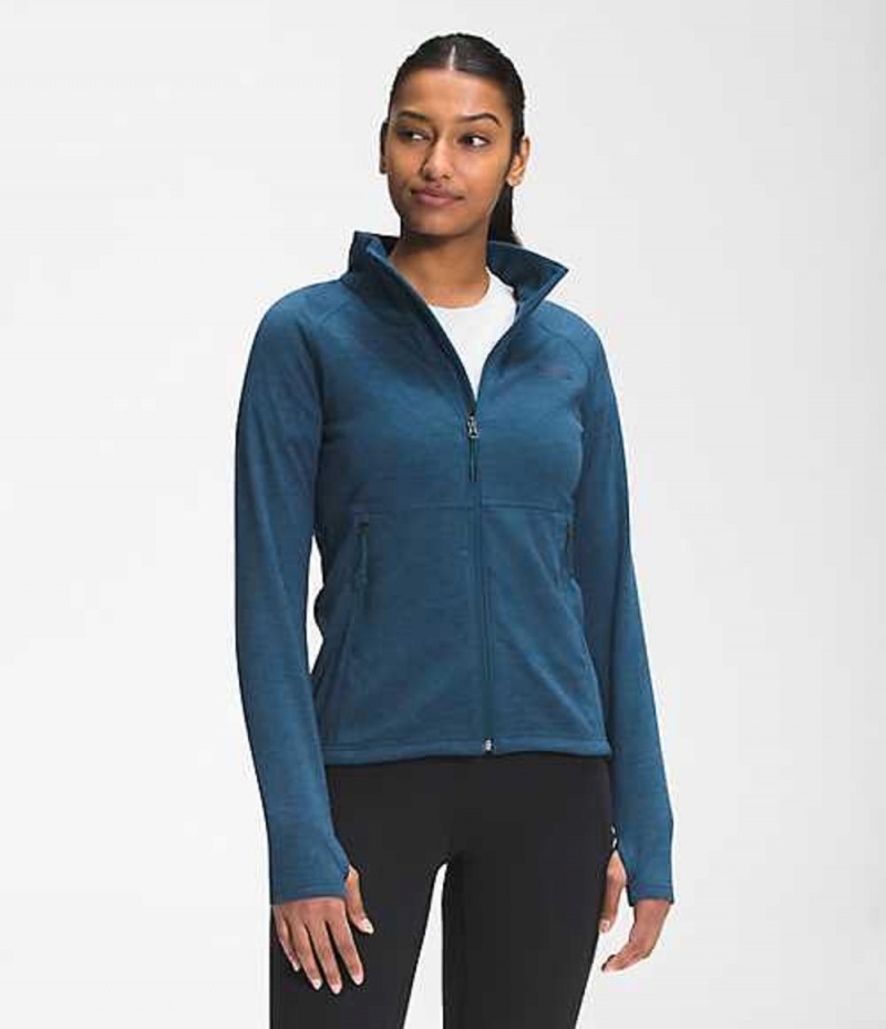 Softshellová Bunda The North Face Canyonlands Damske Modre | 8942563-MK