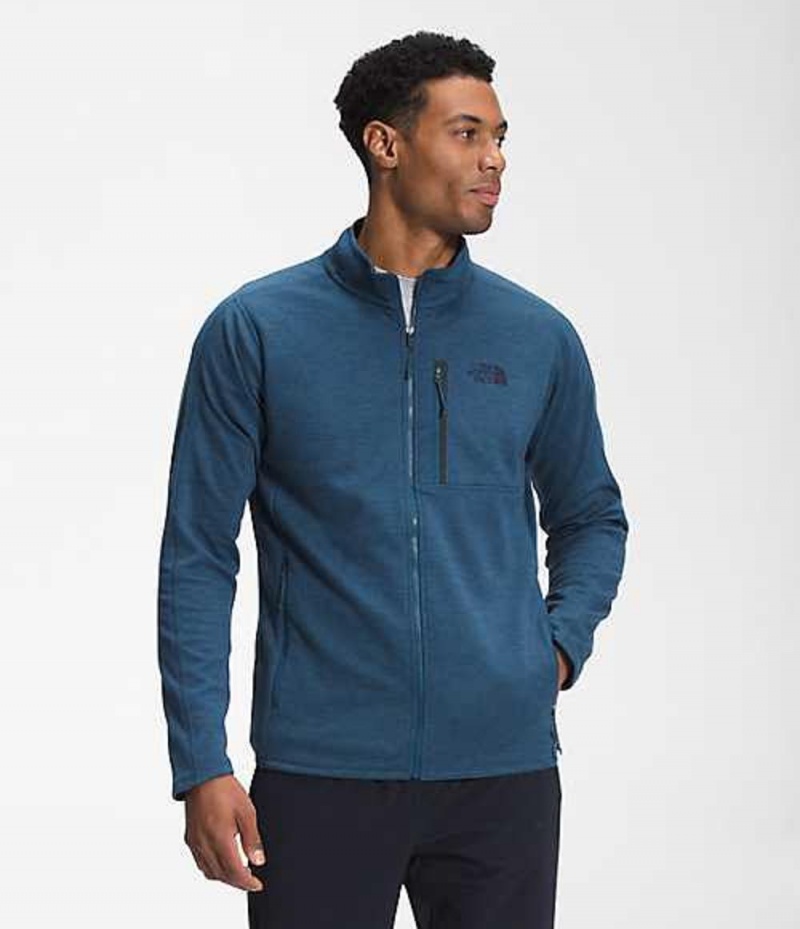 Softshellová Bunda The North Face Canyonlands Panske Modre | 5691478-LM