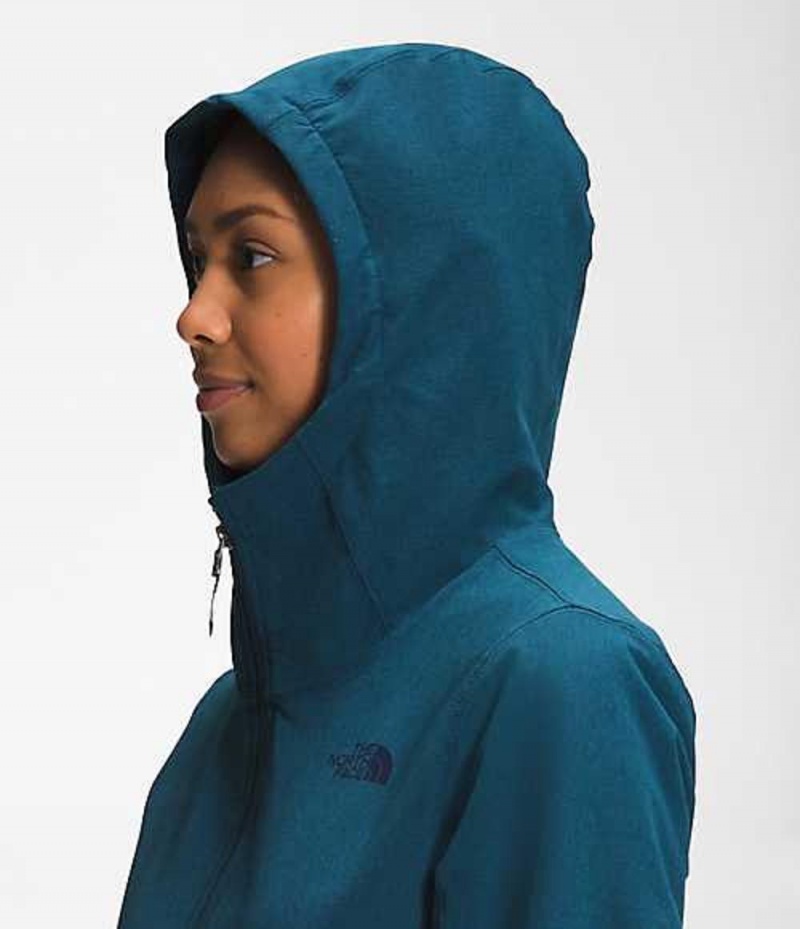 Softshellová Bunda The North Face Shelbe Raschel Damske Modre | 2509731-FC