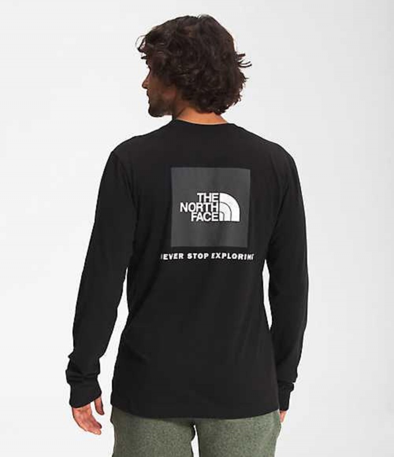 Tricko The North Face Box NSE Panske Čierne Siva | 1435908-KG