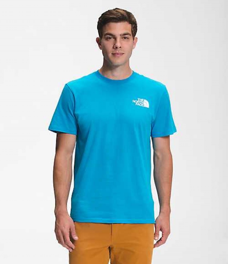 Tricko The North Face Walls Panske Modre | 4123605-PM