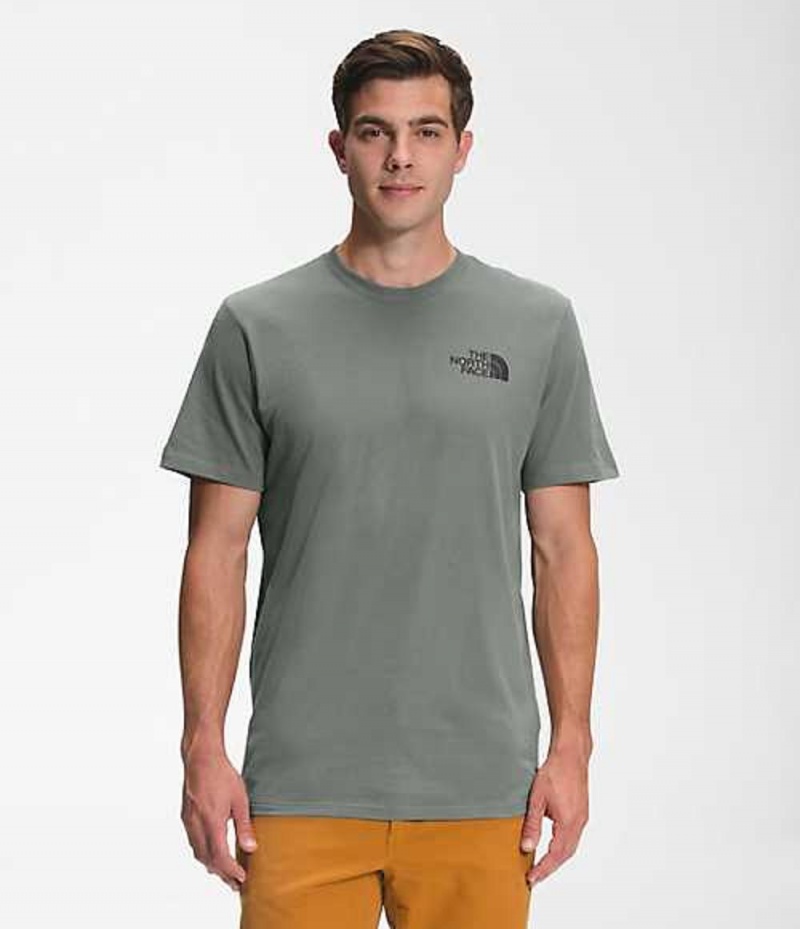 Tricko The North Face Walls Panske Zelene | 8325109-WJ